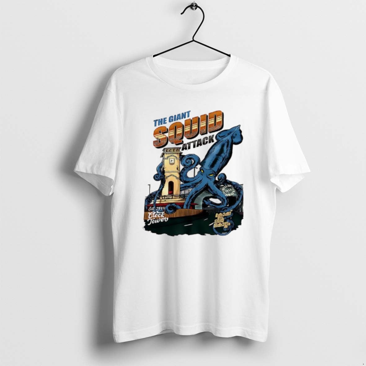 Official The Giant Squid Attack T-Shirts, Hoodie, Sweatshirt | CiraTrend.com