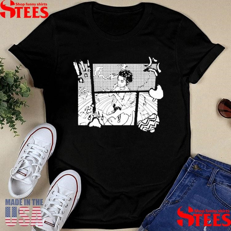 The Gilded Teafling Danny Motta Anime T-Shirts