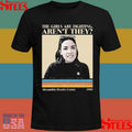 The Girls Are Fighting Aoc On Trump Musk T-shirt