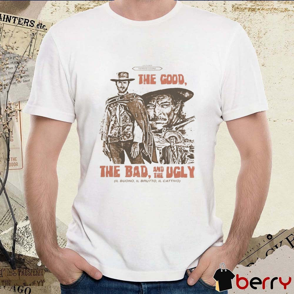 The Good The Bad And The Ugly IL Buono IL Brutto Cattivo t-shirt