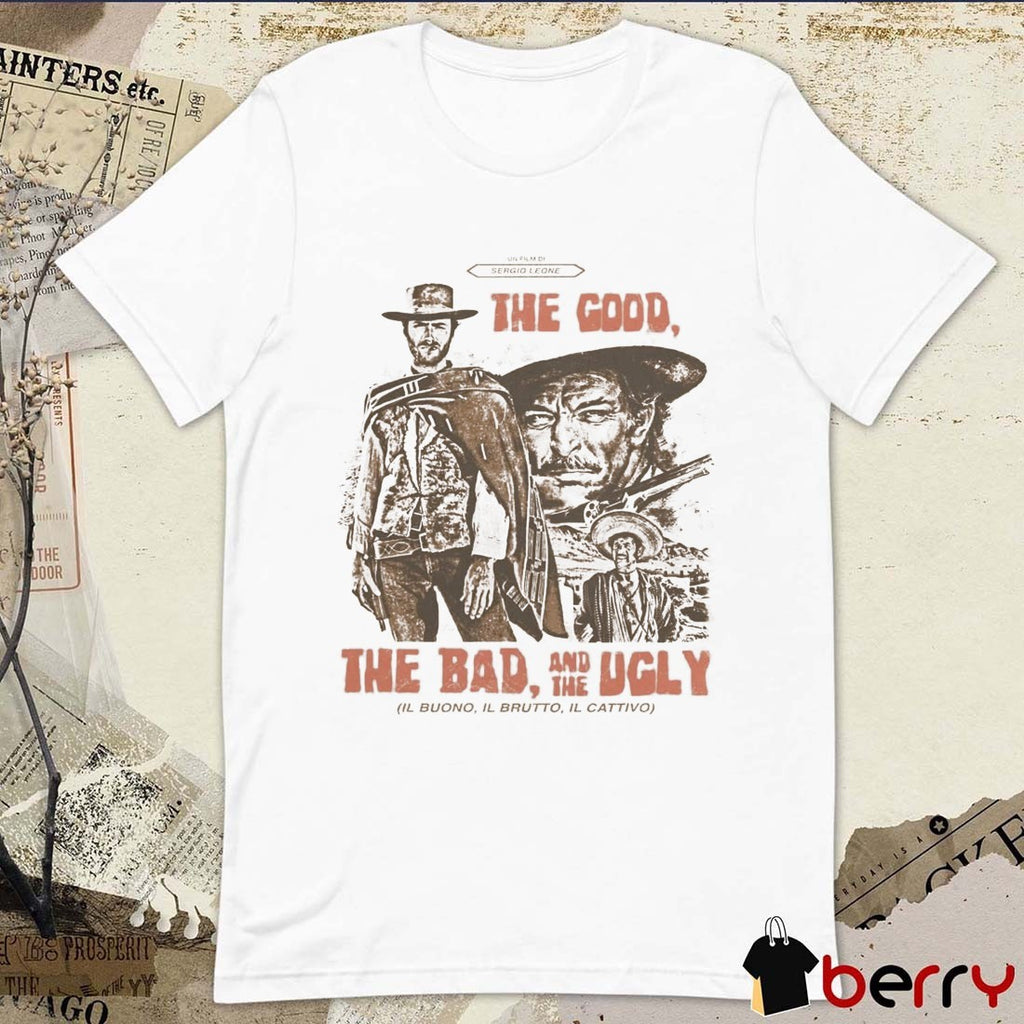 The Good The Bad And The Ugly IL Buono IL Brutto Cattivo t-shirt