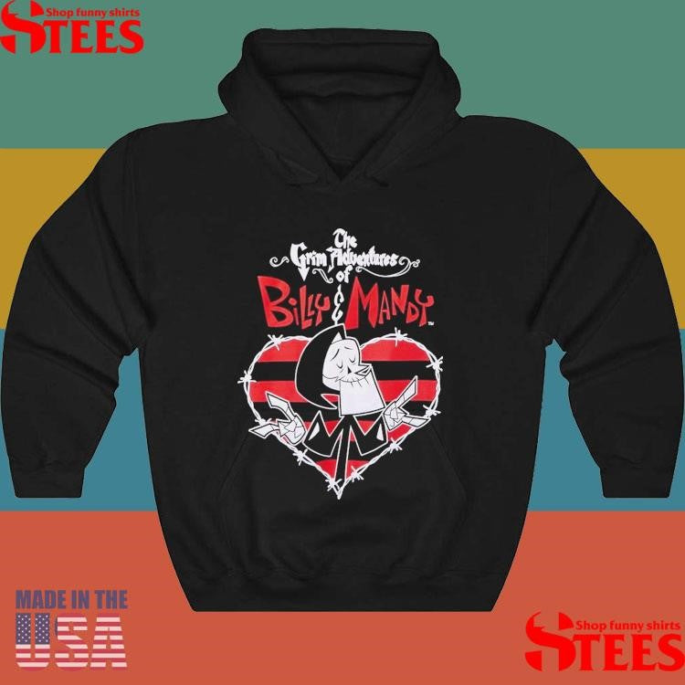 The Grim Adventures Of Billy And Mandy Grim Heart T-shirt