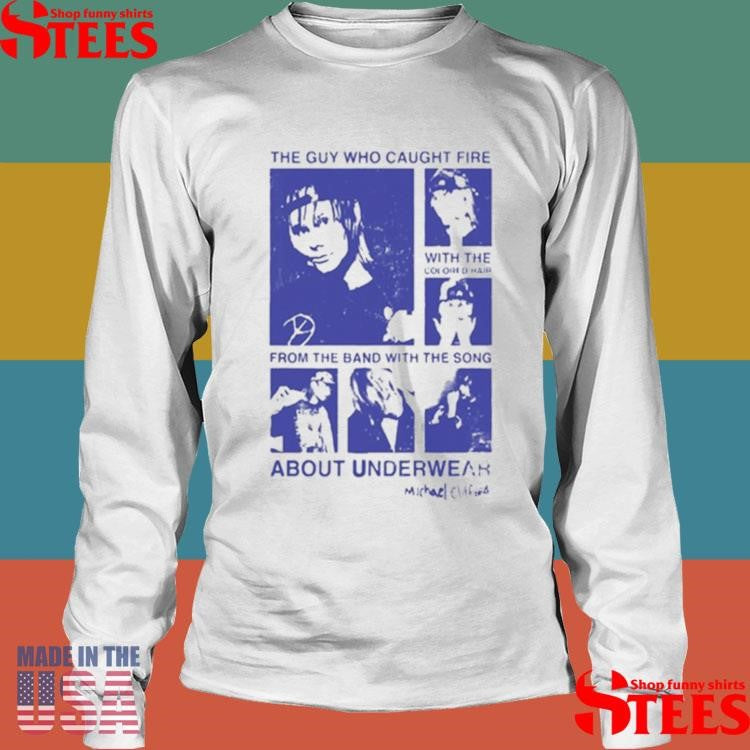 The Guy Who Caught Fire Portrait Shirts