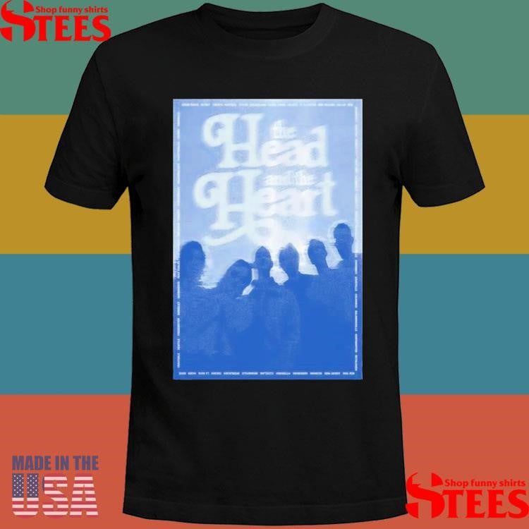 The Head And The Heart Concert Tour 2025 Shirts