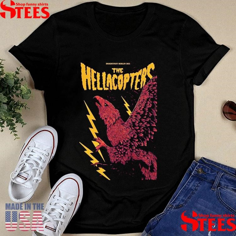 The Hellacopters Desertfest Berlin Tour 2025 Shirts