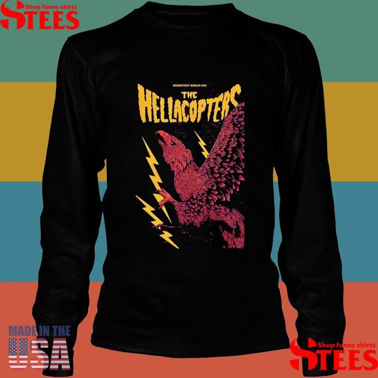 The Hellacopters Desertfest Berlin Tour 2025 Shirts