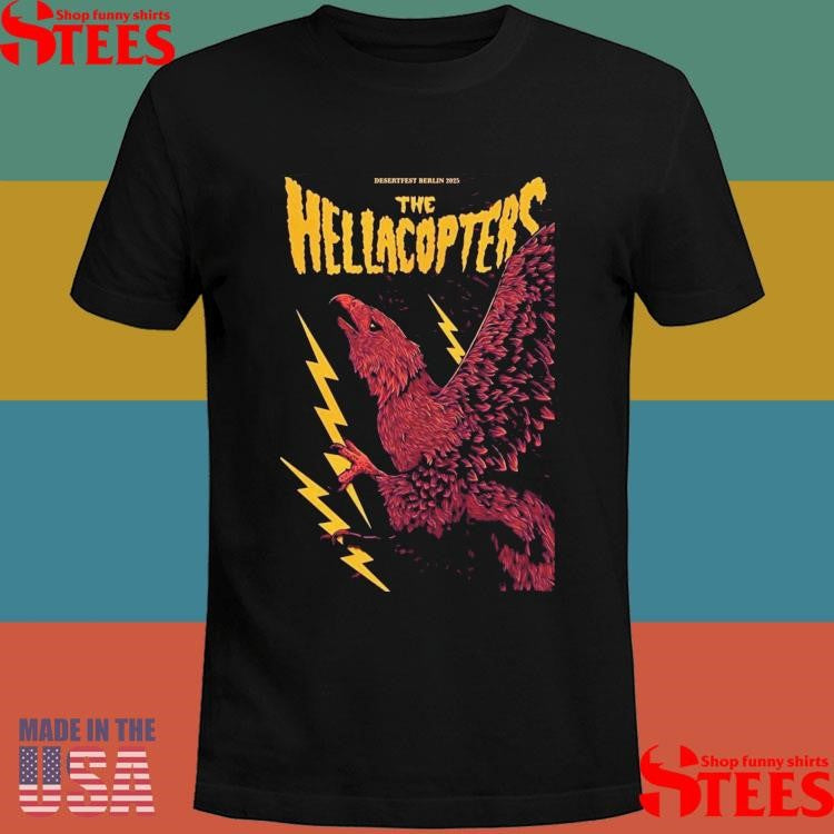 The Hellacopters Desertfest Berlin Tour 2025 Shirts