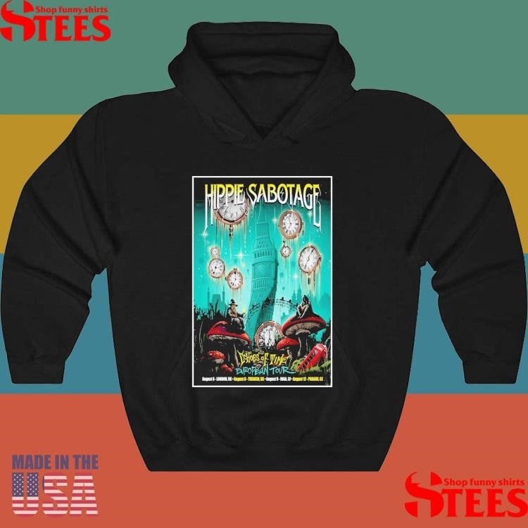 The Hippies Echoes Of Time European Tour 2025 T-shirt