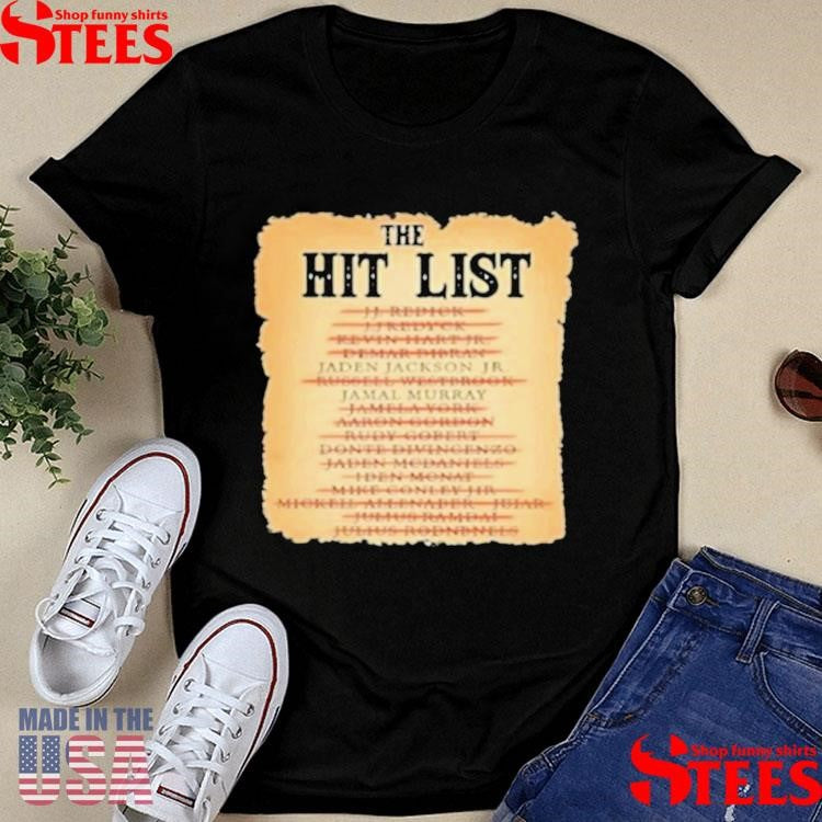 The Hit List Jaden Jackson Jr And Jamal Murray T-shirt