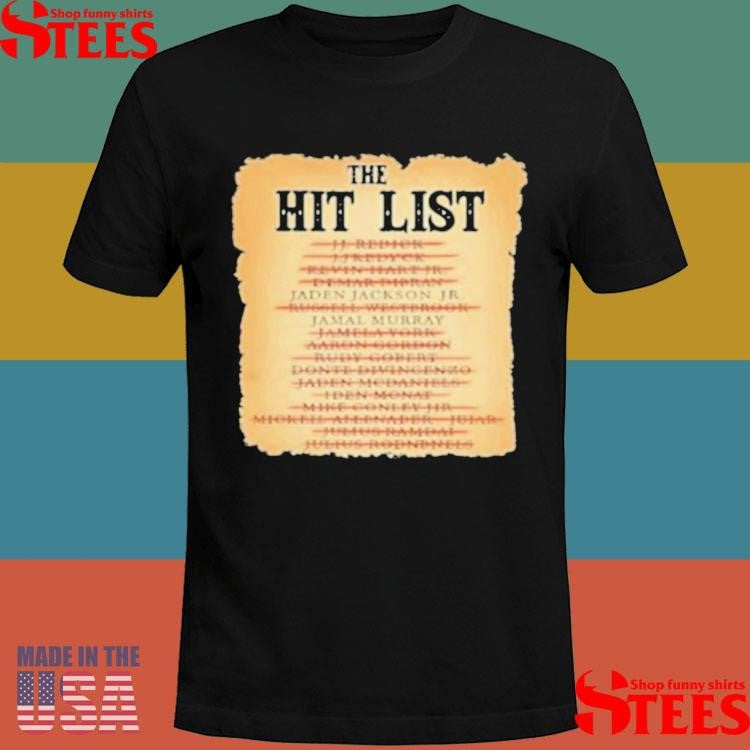 The Hit List Jaden Jackson Jr And Jamal Murray T-shirt