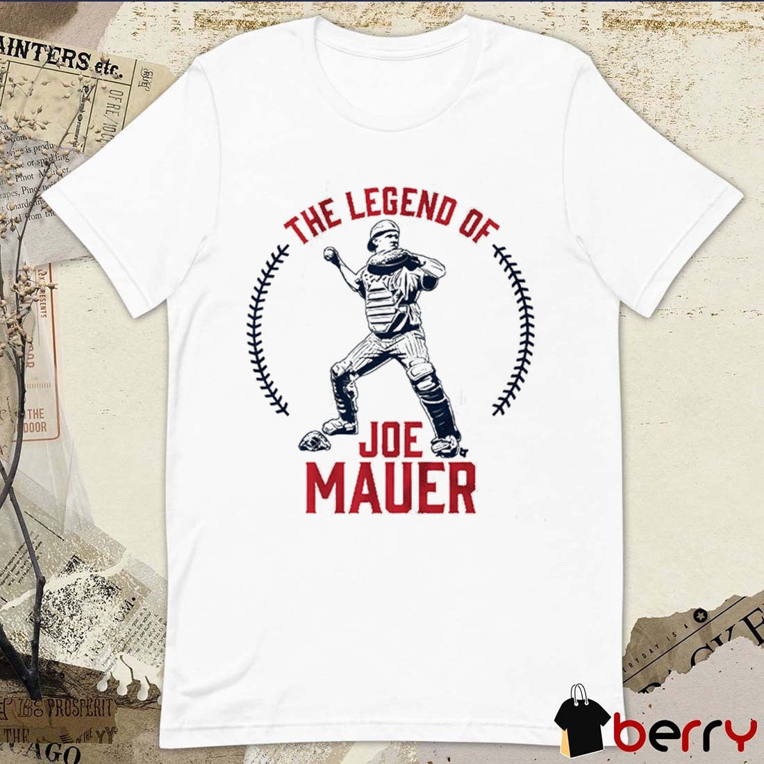 The Legend of Joe Mauer Minnesota Twins Baseball 2025 t-shirt