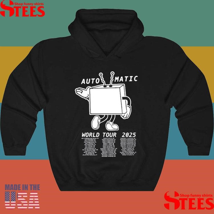 The Lumineers 2025 Automatic World Tour T-shirt