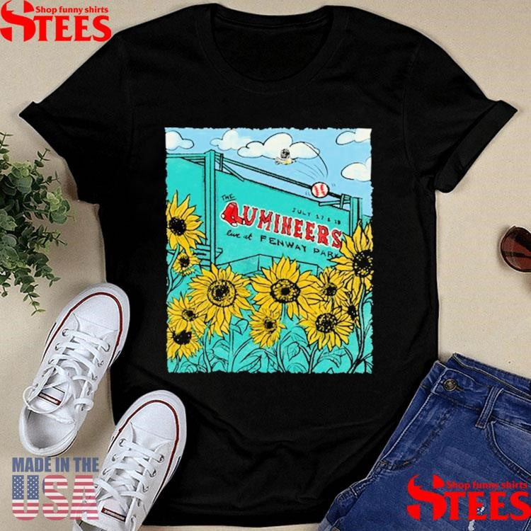 The Lumineers Fenway Park Tour Boston, Ma July 17 2025 T-shirt