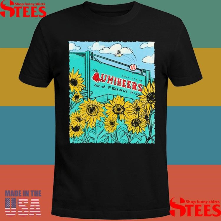 The Lumineers Fenway Park Tour Boston, Ma July 17 2025 T-shirt