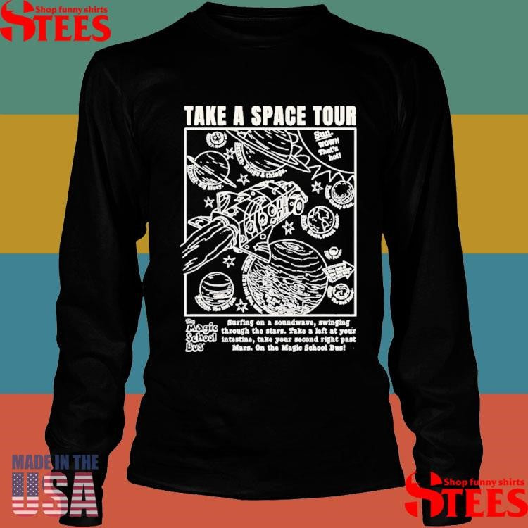 The Magic School Bus Chalkboard Take A Space Tour Shirts