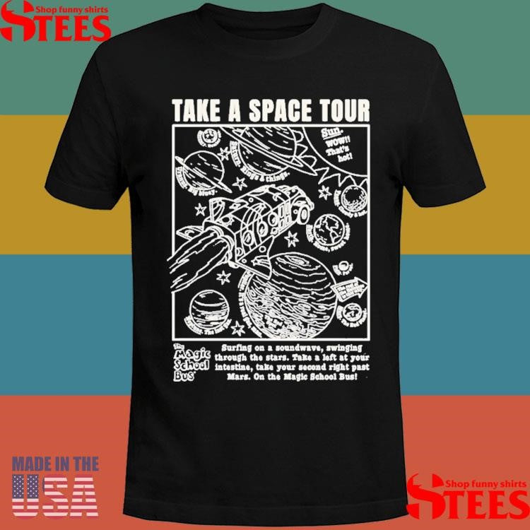 The Magic School Bus Chalkboard Take A Space Tour Shirts
