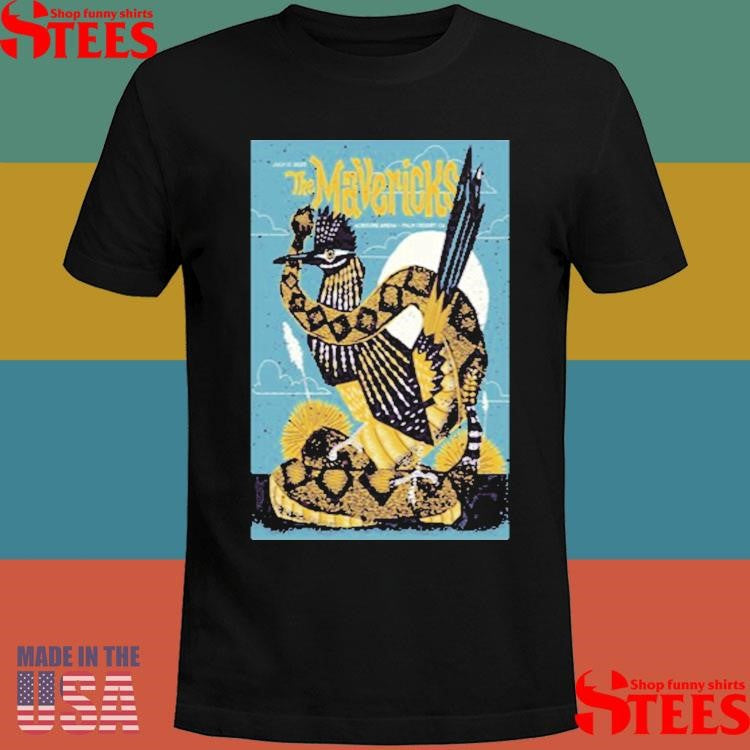 The Mavericks Concert Palm Desert, Ca July 12 2025 Tour T-shirt