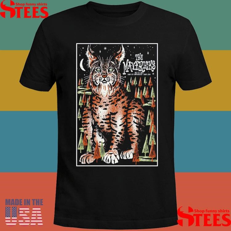 The Mavericks Live Tour Sandy City Amphitheater Utah July 24 2025 T-Shirts