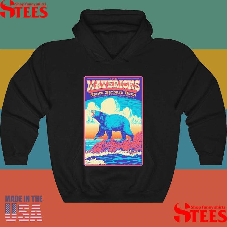 The Mavericks Show At Santa Barbara Bowl, Santa Barbara July 11th 2025 T-shirt