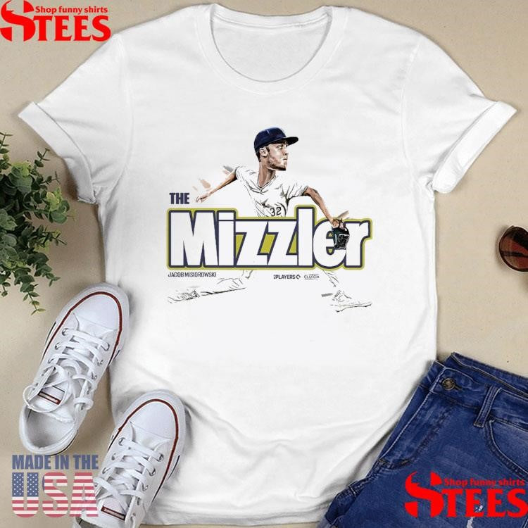The Mizzler Jacob Misiorowski Milwaukee Brewers Mlbpa Caricature T-shirt