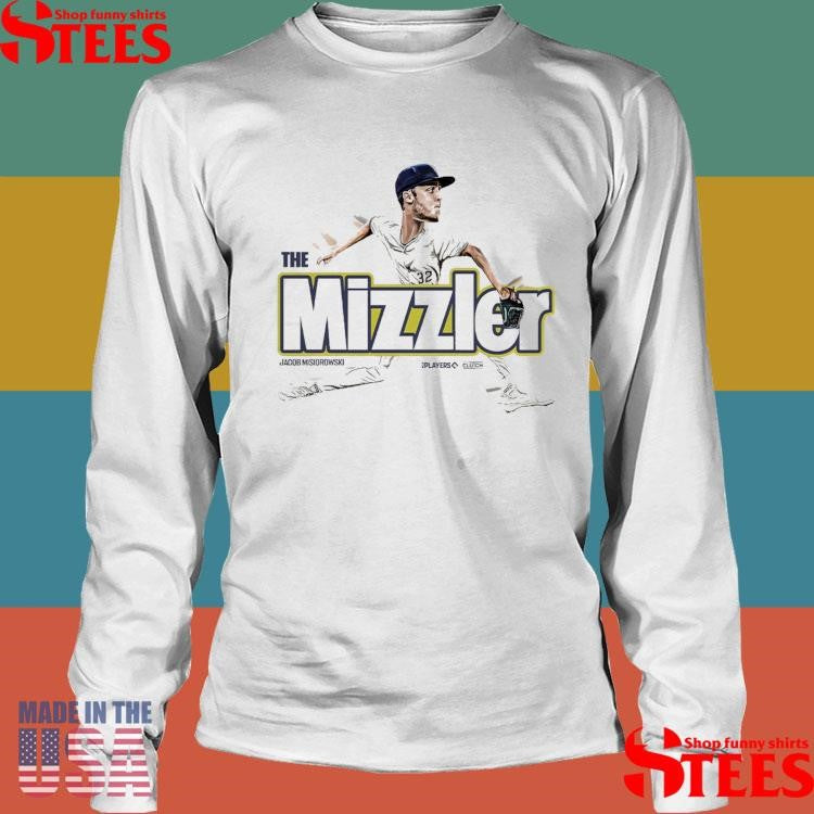 The Mizzler Jacob Misiorowski Milwaukee Brewers Mlbpa Caricature T-shirt