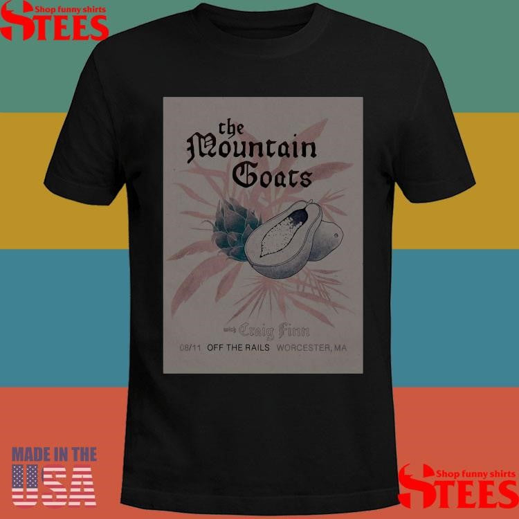 The Mountain Goats Tour Worcester, Ma 11 August 2025 T-shirts