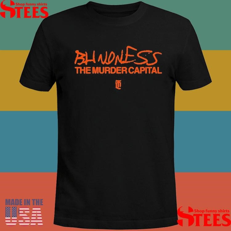 The Murder Capital Blindness Orange Print Shirts