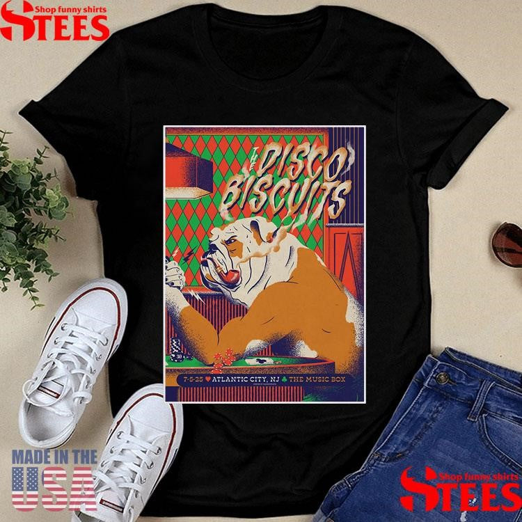 The Music Box At The Borgata Live The Disco Biscuits July 5 2025 T-shirt