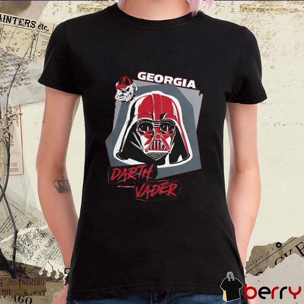 The Northwest Group Darth Vader Georgia Bulldogs t-shirt
