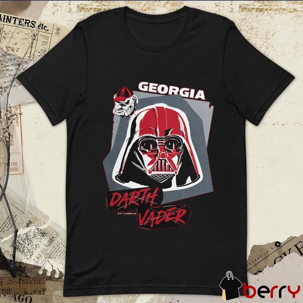 The Northwest Group Darth Vader Georgia Bulldogs t-shirt