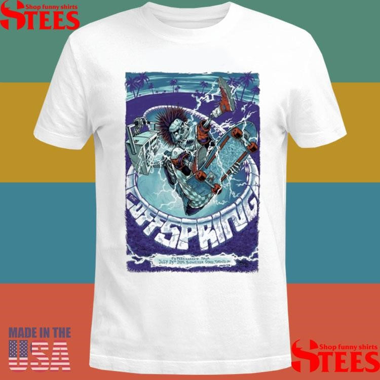 The Offspring At Budweiser Stage On Jul 23 2025 T-shirts