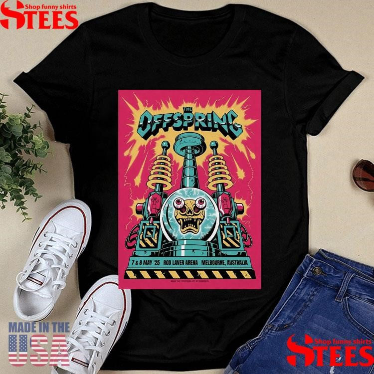 The Offspring May 7-8 2025 Rod Laver Arena Melbourne Australia Vic Shirts