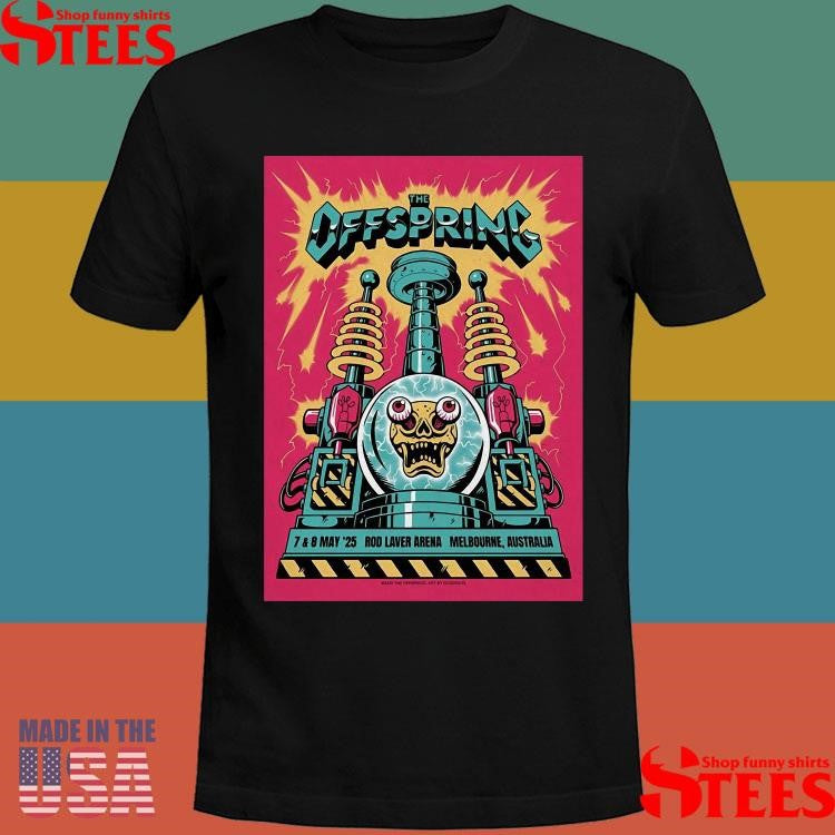 The Offspring May 7-8 2025 Rod Laver Arena Melbourne Australia Vic Shirts