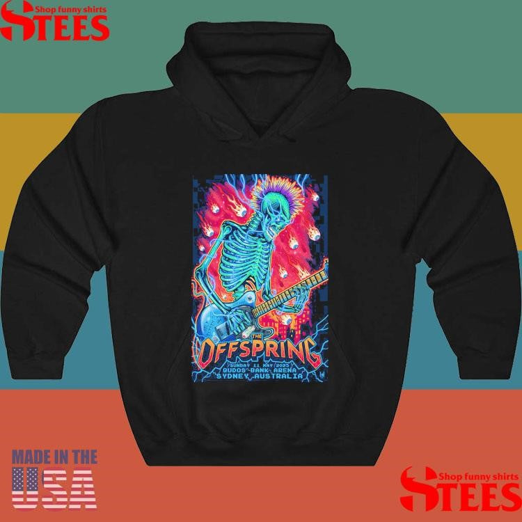 The Offspring Qudos Bank Arena May 11 2025 Tour Shirts