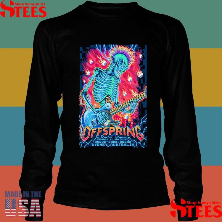 The Offspring Qudos Bank Arena May 11 2025 Tour Shirts