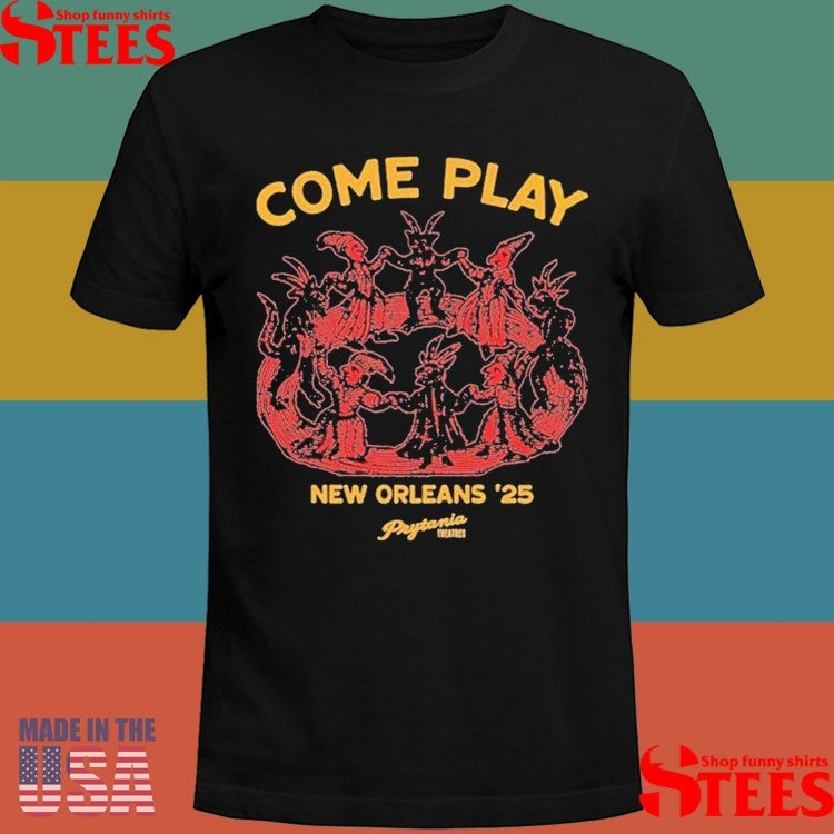 The Overlook Film Festival Come Play New Orleans 2025 Prytania Camp Overlook Shirts