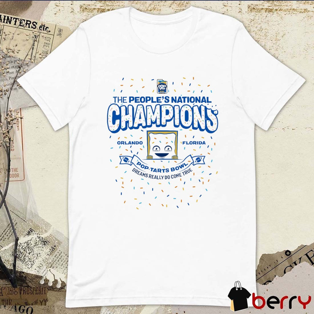 The People’s National Champions 2025 Pop Tarts Bowl Dreams Really Do Come True Sprinkle t-shirt