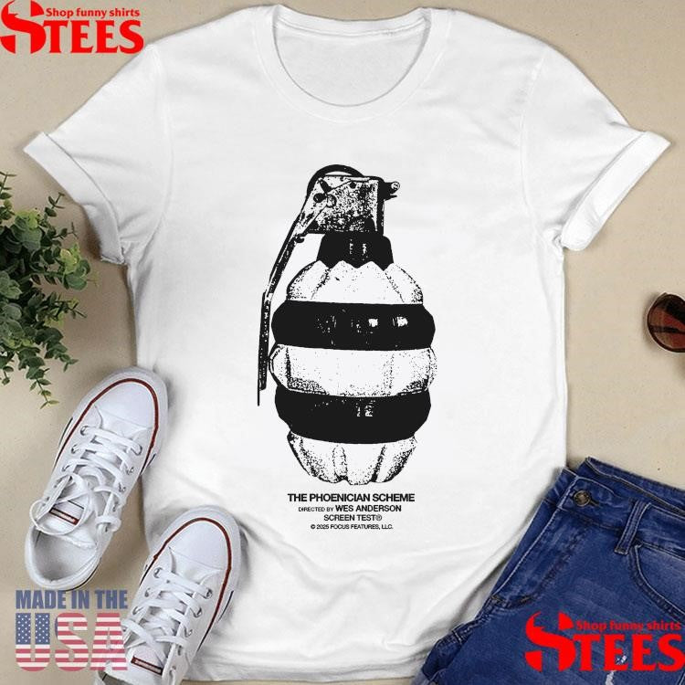 The Phoenician Scheme Directed By Wes Anderson Screen Test 2025 Focus Features Llc Shirts