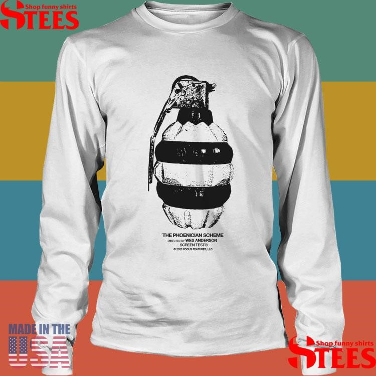 The Phoenician Scheme Directed By Wes Anderson Screen Test 2025 Focus Features Llc Shirts