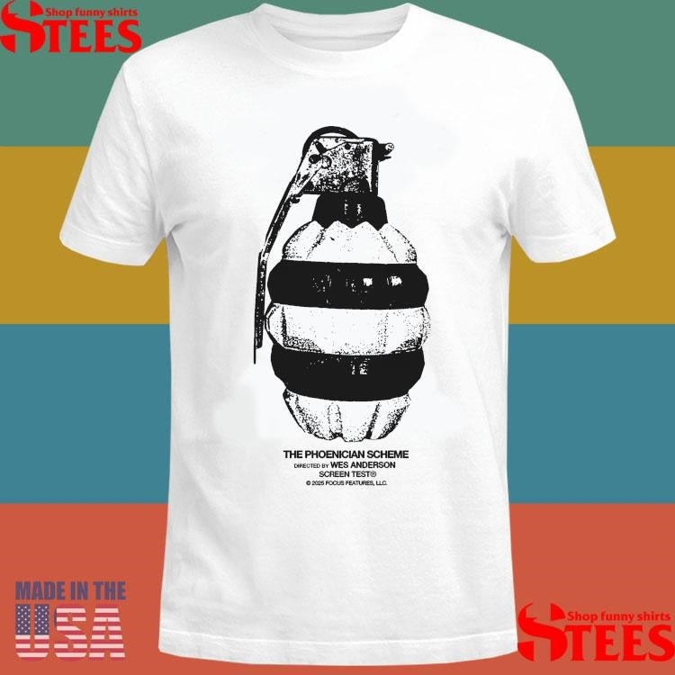 The Phoenician Scheme Directed By Wes Anderson Screen Test 2025 Focus Features Llc Shirts