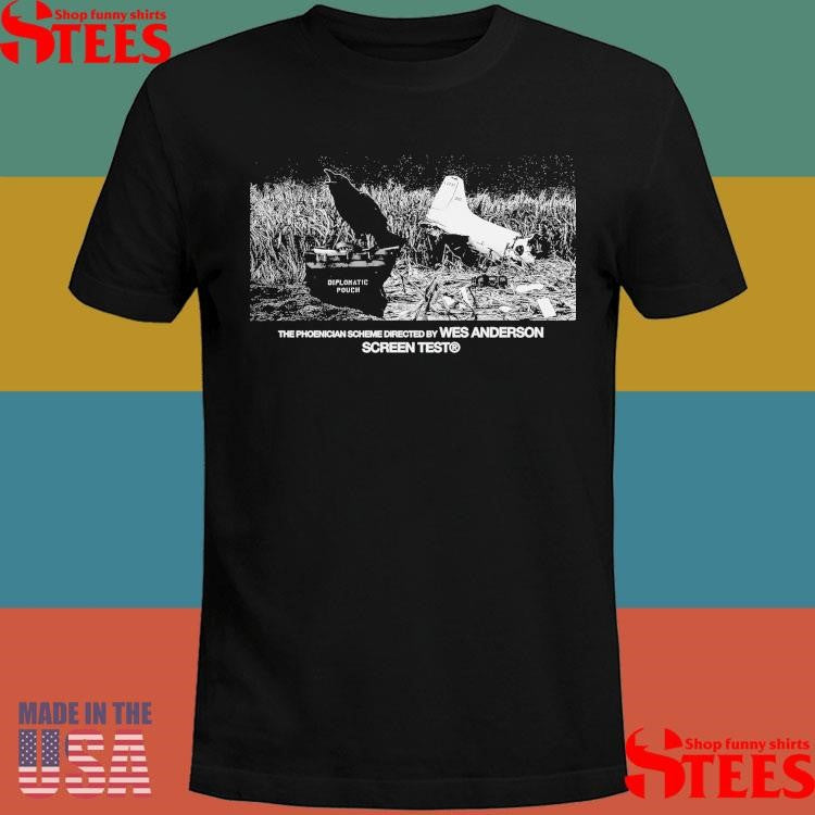 The Phoenician Scheme Directed By Wes Anderson Screen Test Korda Flight Path Shirts