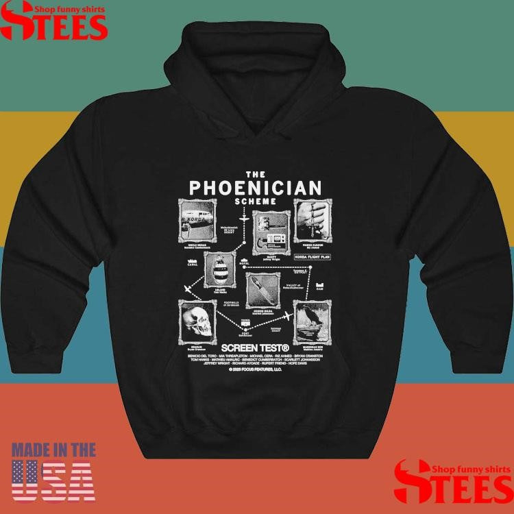 The Phoenician Scheme Screen Test Shirts