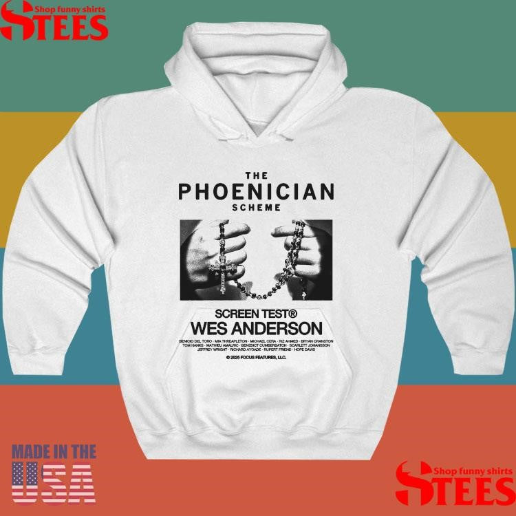 The Phoenician Scheme Screen Test Wes Anderson Shirts