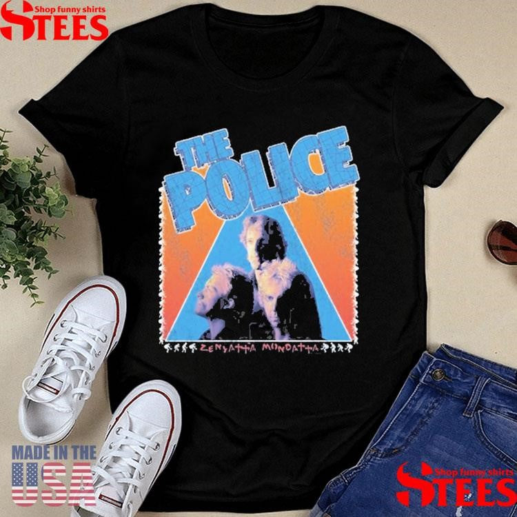 The Police Zenyatta Tour 1980 Shirts