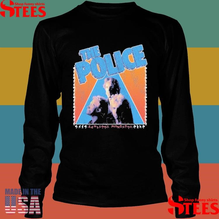 The Police Zenyatta Tour 1980 Shirts