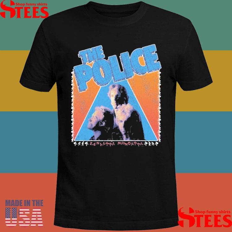 The Police Zenyatta Tour 1980 Shirts