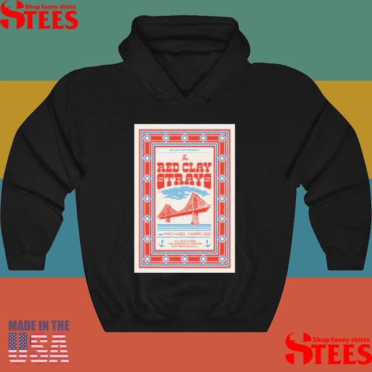 The Red Clay Strays The Warfield In San Francisco Ca July 23-24 2025 T-shirts