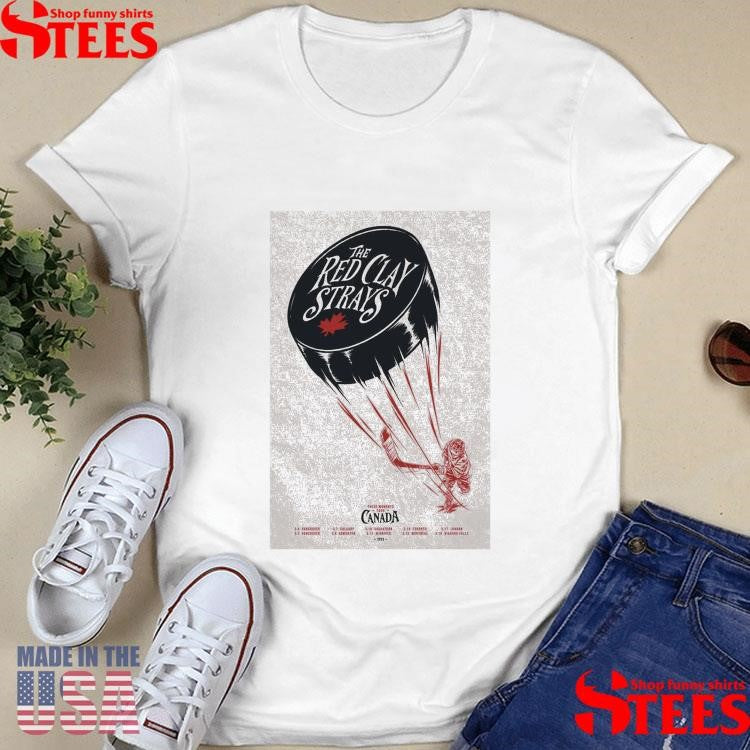 The Red Clay Strays These Moments Canada 2025 Concert T-shirt