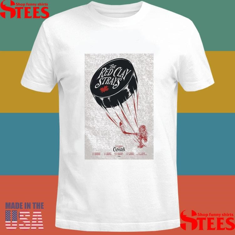 The Red Clay Strays These Moments Canada 2025 Concert T-shirt