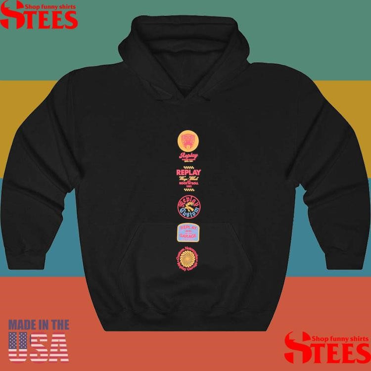 The Replay William Badge Shirts